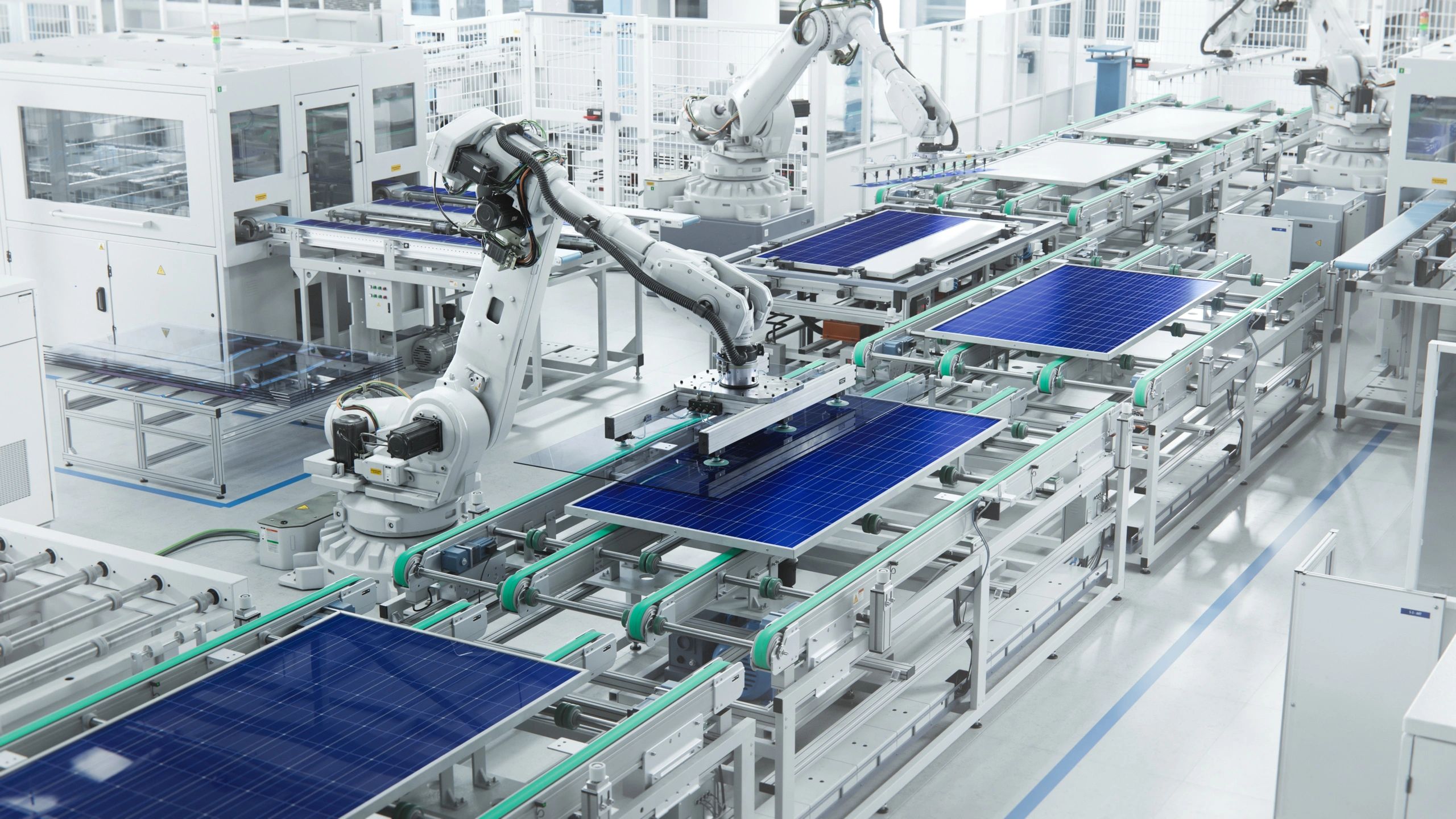 Industrielle Solaranlage in Deutschland